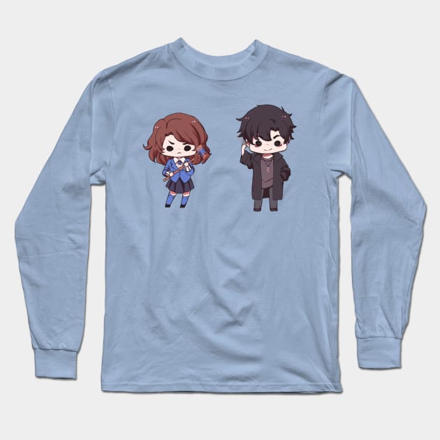 Veronica and JD Heathers Long Sleeve T Shirt TeePublic